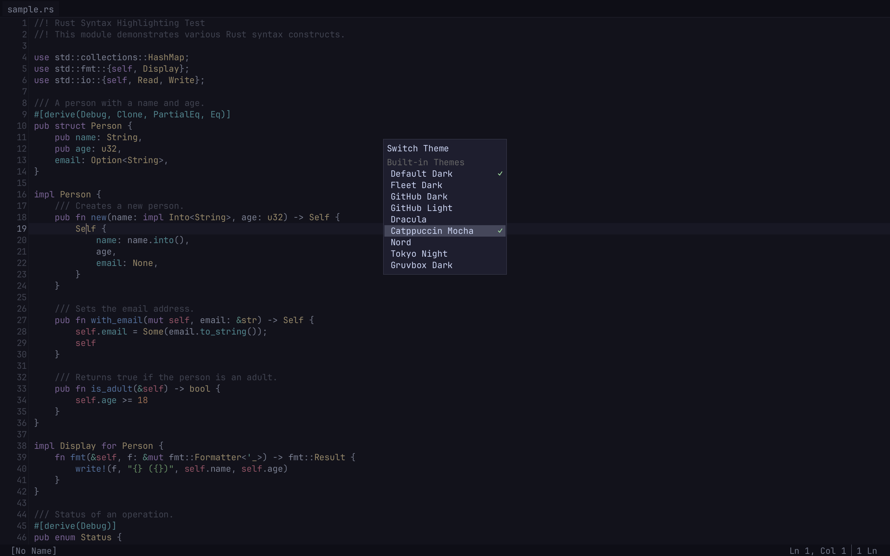 Theme Picker