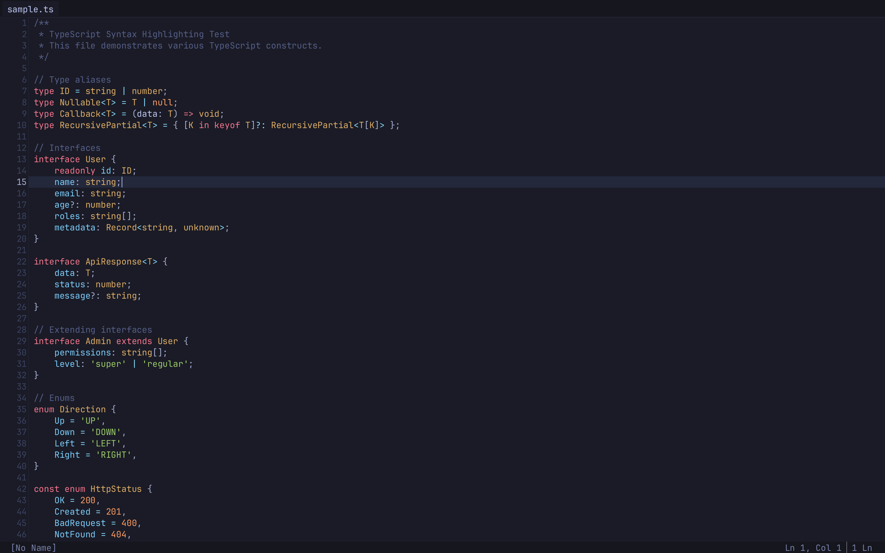 Tokyo Night — TypeScript